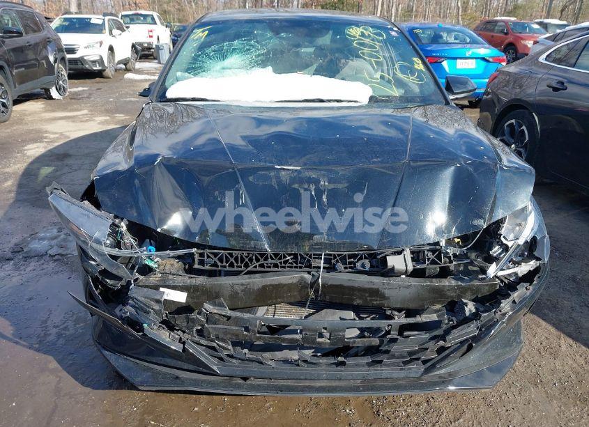 Photo 12 of 2021 Hyundai Elantra SEL (VIN 5NPLM4AG9MH001452)