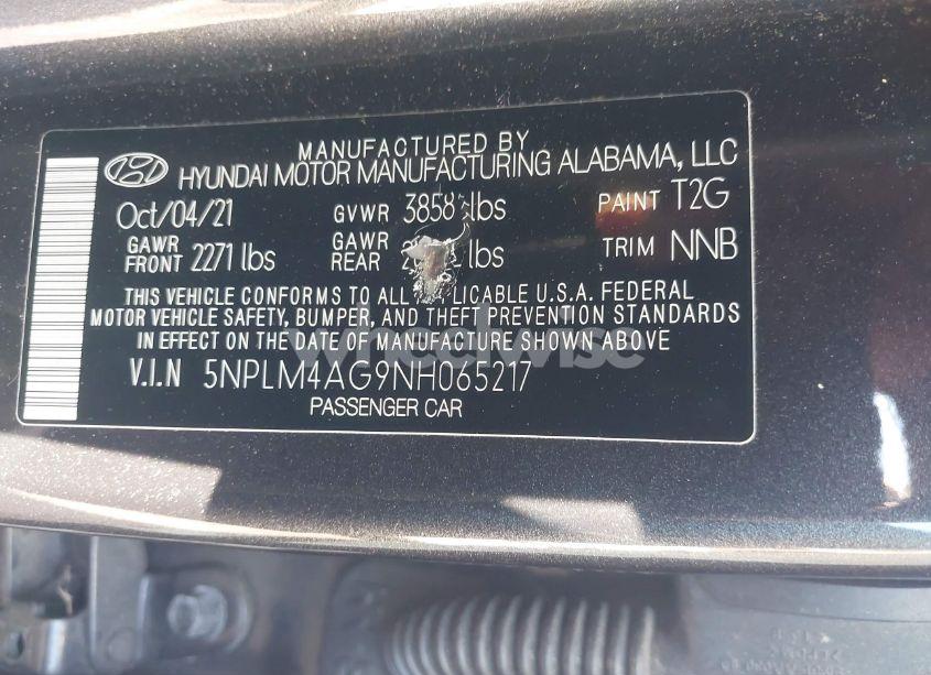 Photo 9 of 2022 Hyundai Elantra SEL (VIN 5NPLM4AG9NH065217)
