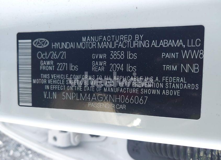 Photo 9 of 2022 Hyundai Elantra SEL (VIN 5NPLM4AGXNH066067)