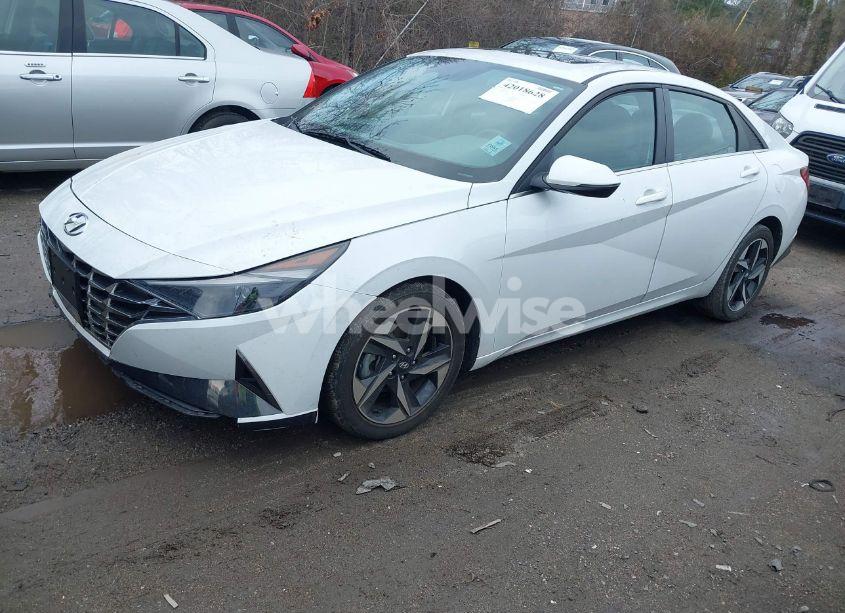 Photo 2 of 2021 Hyundai Elantra SEL (VIN 5NPLN4AG1MH028688)