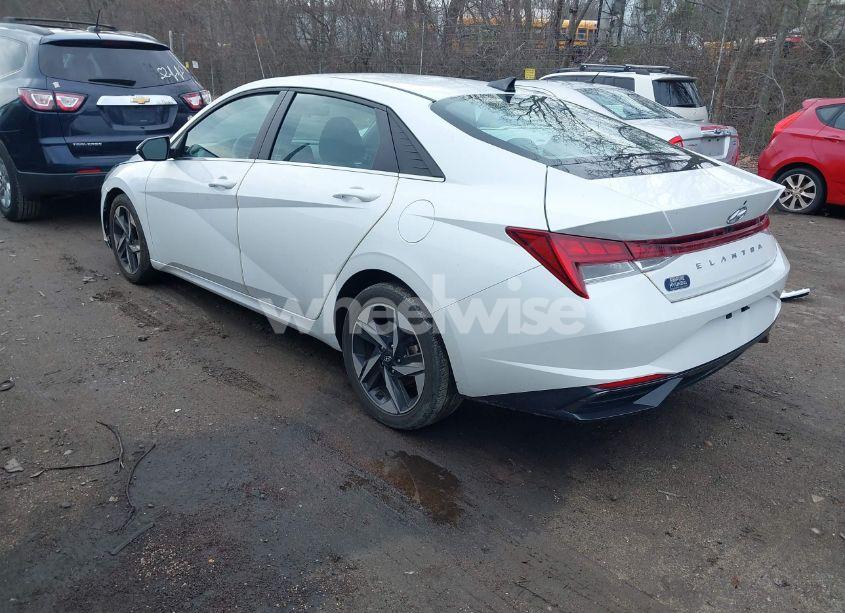 Photo 3 of 2021 Hyundai Elantra SEL (VIN 5NPLN4AG1MH028688)