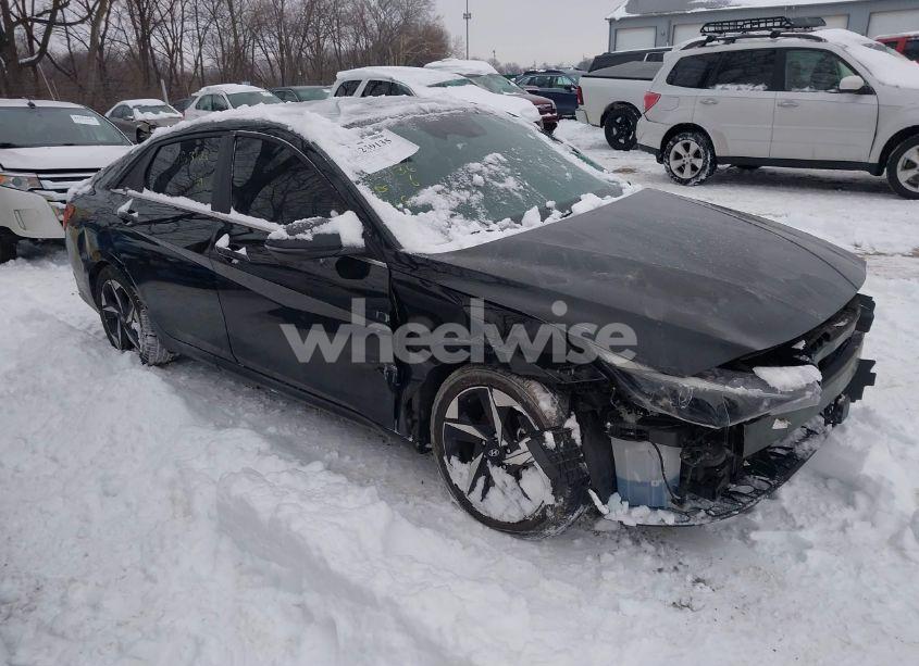 2022 Hyundai Elantra SEL (VIN 5NPLN4AG1NH053124) main photo