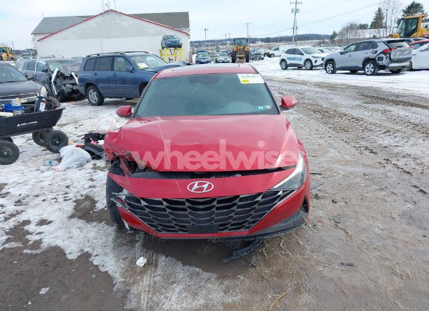 Photo 12 of 2021 Hyundai Elantra SEL (VIN 5NPLN4AG5MH006936)