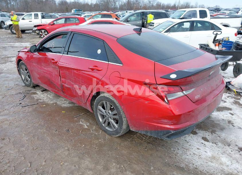Photo 3 of 2021 Hyundai Elantra SEL (VIN 5NPLN4AG5MH006936)