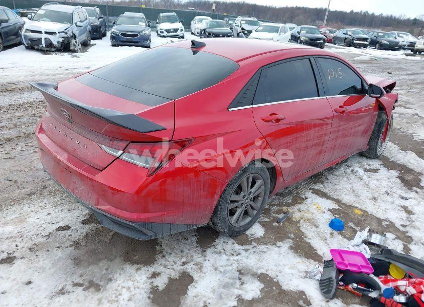 Photo 4 of 2021 Hyundai Elantra SEL (VIN 5NPLN4AG5MH006936)