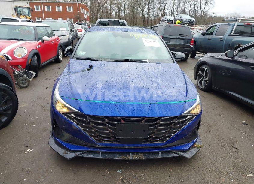 Photo 12 of 2021 Hyundai Elantra SEL (VIN 5NPLN4AG5MH011778)