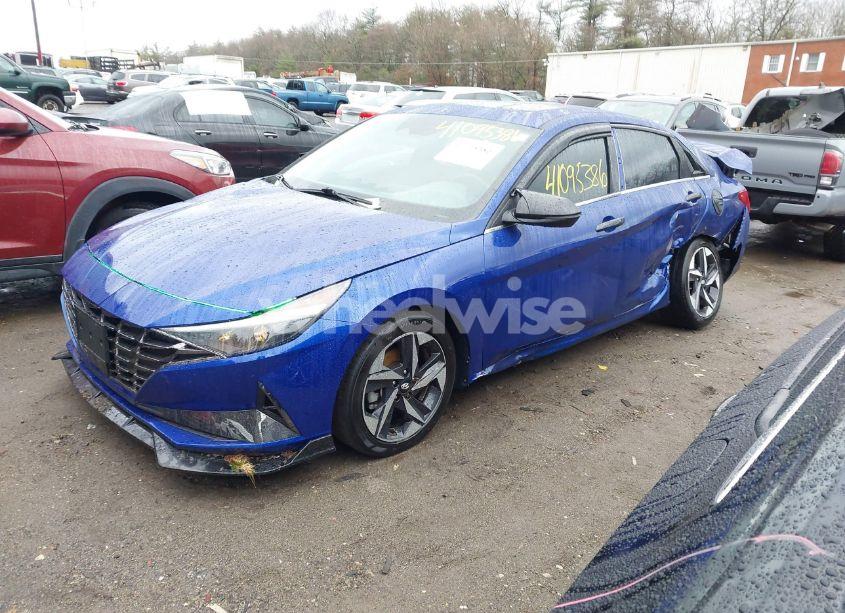 Photo 2 of 2021 Hyundai Elantra SEL (VIN 5NPLN4AG5MH011778)