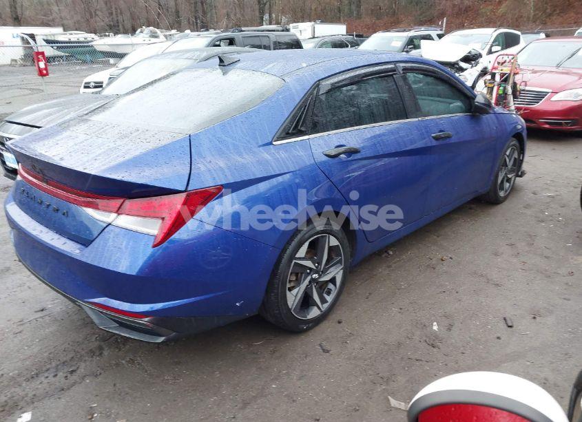 Photo 4 of 2021 Hyundai Elantra SEL (VIN 5NPLN4AG5MH011778)