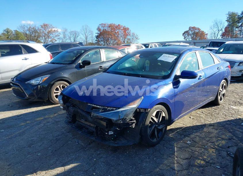 Photo 2 of 2021 Hyundai Elantra SEL (VIN 5NPLN4AG5MH032744)