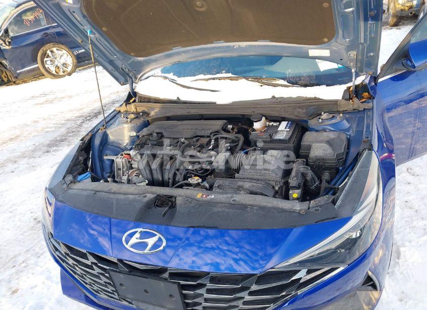 Photo 10 of 2021 Hyundai Elantra SEL (VIN 5NPLN4AG6MH011773)