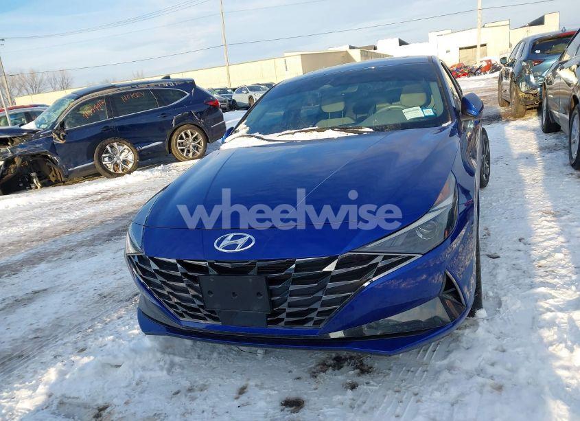 Photo 12 of 2021 Hyundai Elantra SEL (VIN 5NPLN4AG6MH011773)