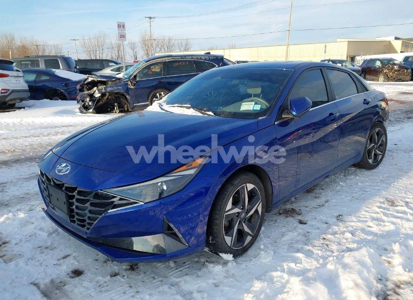 Photo 2 of 2021 Hyundai Elantra SEL (VIN 5NPLN4AG6MH011773)