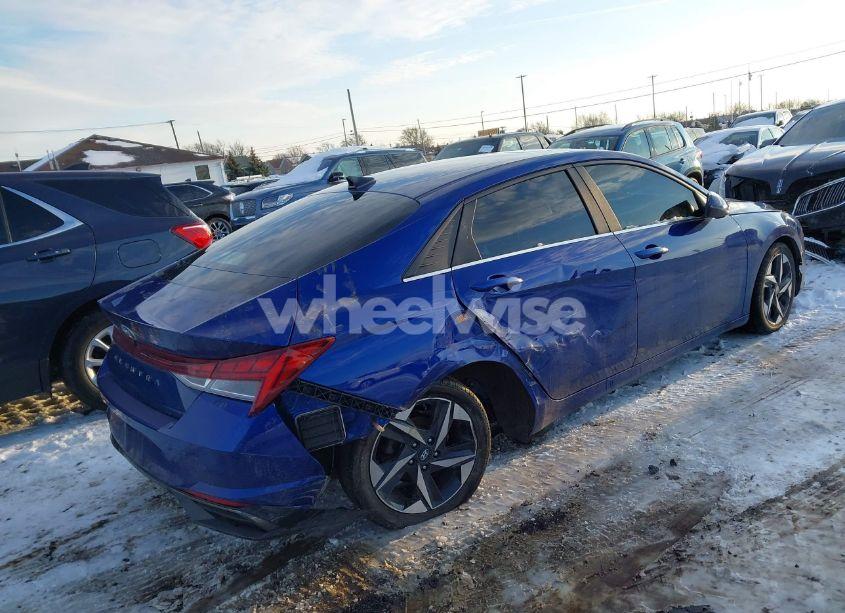 Photo 4 of 2021 Hyundai Elantra SEL (VIN 5NPLN4AG6MH011773)