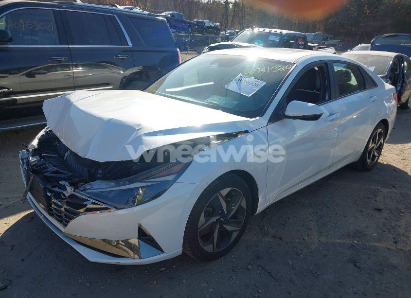 Photo 2 of 2021 Hyundai Elantra SEL (VIN 5NPLN4AG9MH042483)
