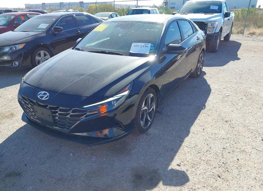 Photo 2 of 2021 Hyundai Elantra LIMITED (VIN 5NPLP4AG0MH016171)