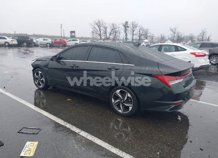 Photo 3 of 2021 Hyundai Elantra LIMITED (VIN 5NPLP4AG0MH022911)