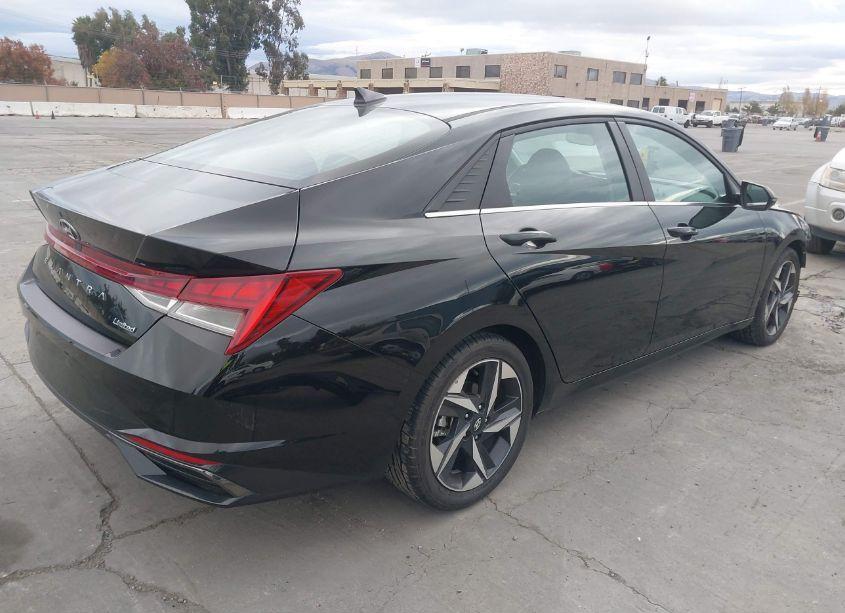 Photo 4 of 2021 Hyundai Elantra LIMITED (VIN 5NPLP4AG0MH024013)