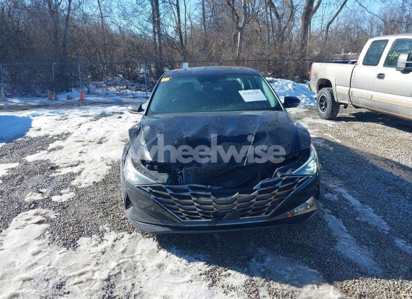 Photo 12 of 2021 Hyundai Elantra LIMITED (VIN 5NPLP4AG0MH043371)