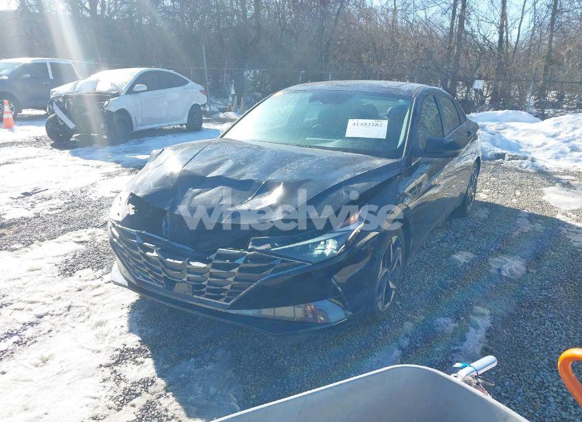 Photo 2 of 2021 Hyundai Elantra LIMITED (VIN 5NPLP4AG0MH043371)