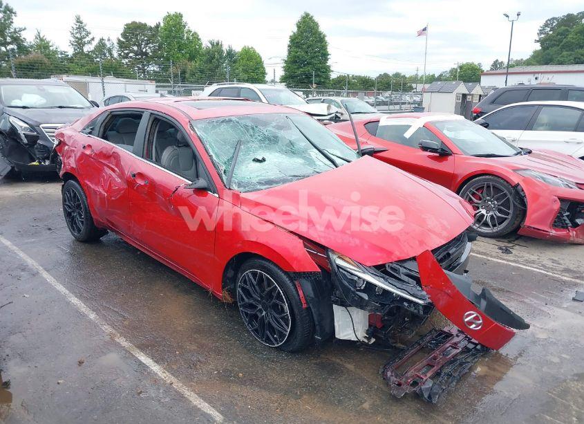 2021 Hyundai Elantra LIMITED (VIN 5NPLP4AG1MH013053) main photo