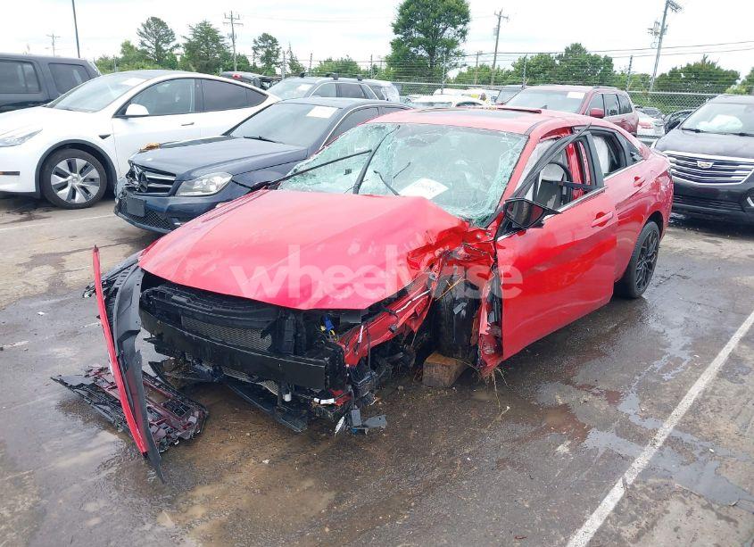 Photo 2 of 2021 Hyundai Elantra LIMITED (VIN 5NPLP4AG1MH013053)