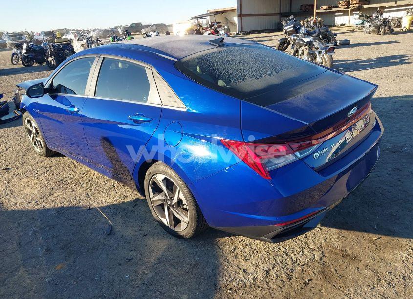 Photo 3 of 2021 Hyundai Elantra LIMITED (VIN 5NPLP4AG1MH036381)