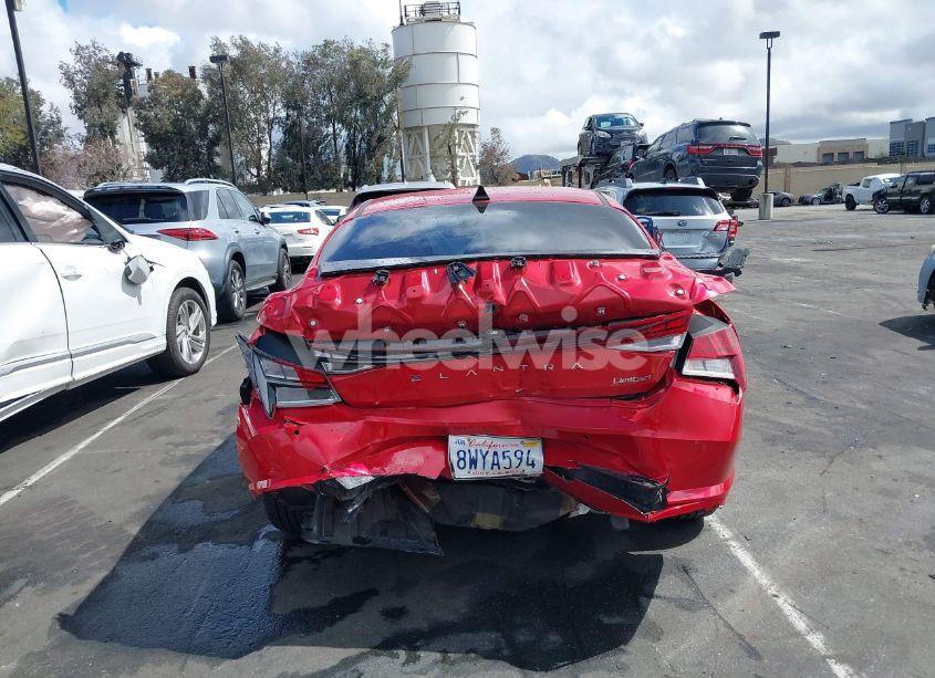 Photo 17 of 2021 Hyundai Elantra LIMITED (VIN 5NPLP4AG5MH008972)