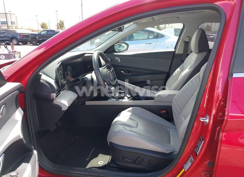 Photo 5 of 2021 Hyundai Elantra LIMITED (VIN 5NPLP4AG5MH008972)