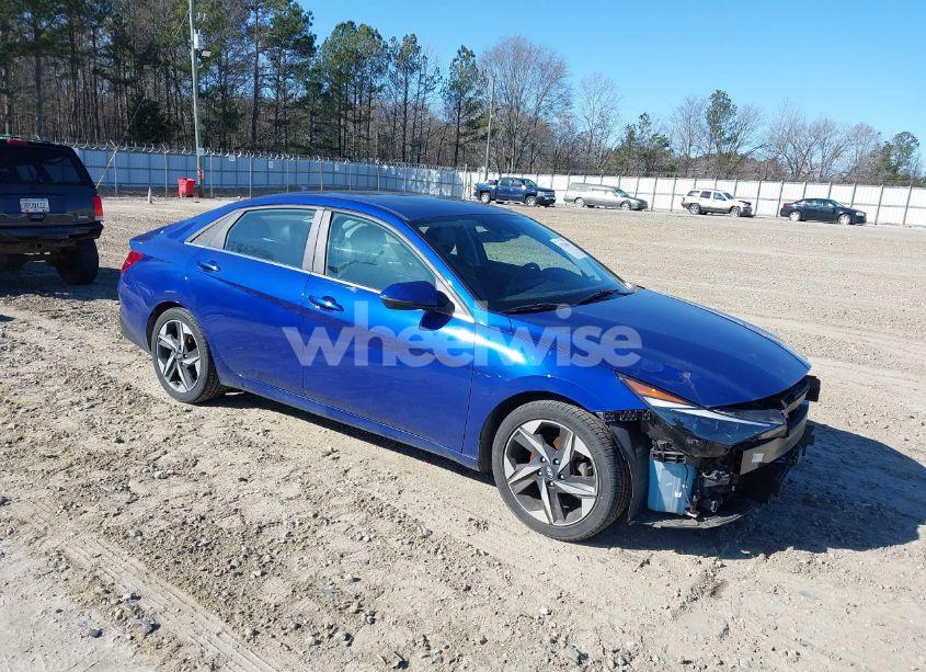 2021 Hyundai Elantra LIMITED (VIN 5NPLP4AG6MH009435) main photo
