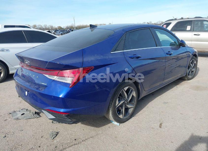 Photo 4 of 2023 Hyundai Elantra LIMITED (VIN 5NPLP4AG9PH114779)