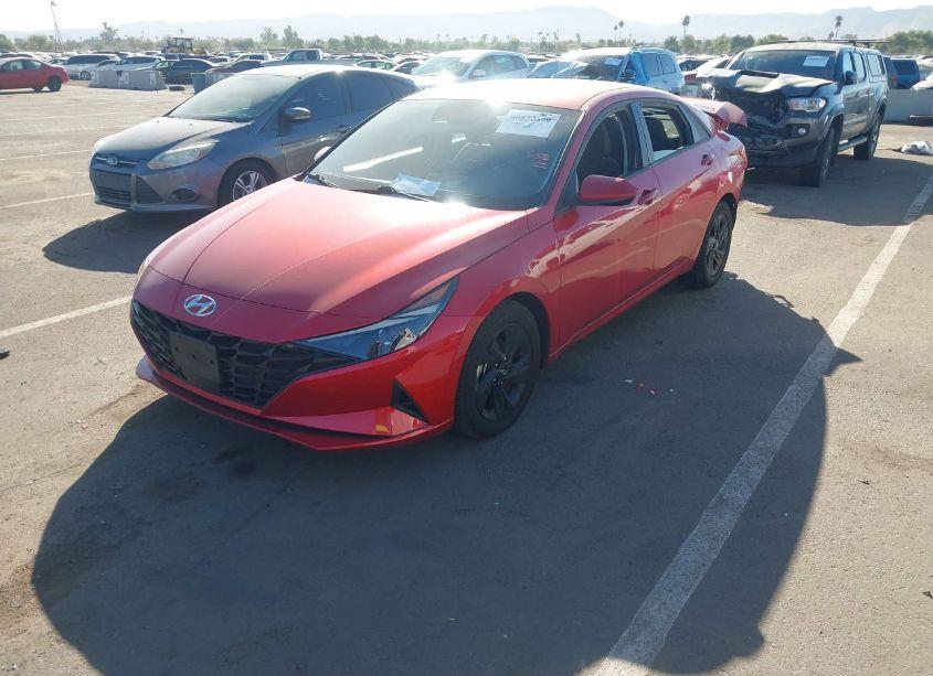 Photo 2 of 2021 Hyundai Elantra SEL (VIN 5NPLS4AG1MH037898)