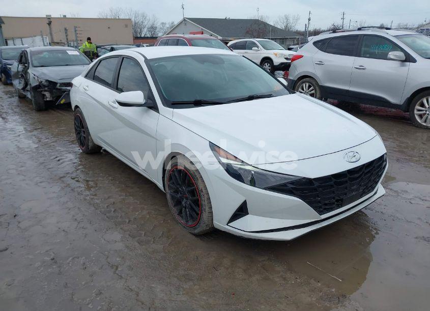 2021 Hyundai Elantra SEL (VIN 5NPLS4AG1MH040381) main photo