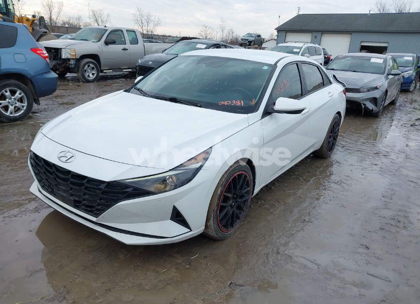 Photo 2 of 2021 Hyundai Elantra SEL (VIN 5NPLS4AG1MH040381)