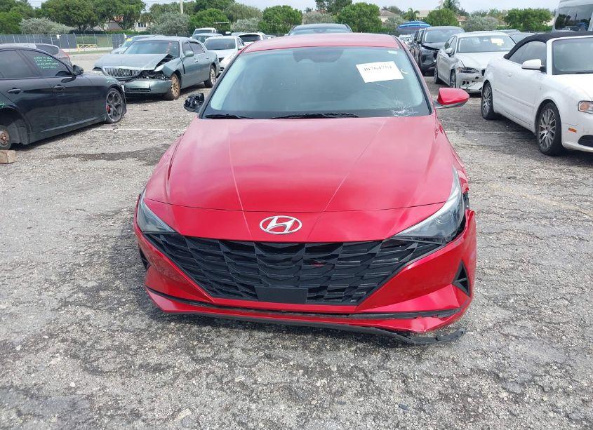 Photo 12 of 2021 Hyundai Elantra SEL (VIN 5NPLS4AG7MH017218)