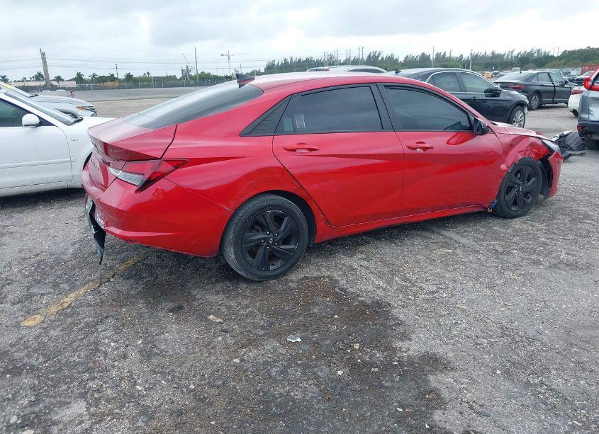 Photo 4 of 2021 Hyundai Elantra SEL (VIN 5NPLS4AG7MH017218)