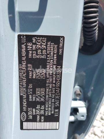 Photo 3 of 2024 HYUNDAI SANTA CRUZ LIMITED N/A (VIN 5NTJEDAF9RH082604)