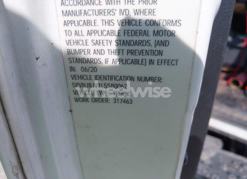 Photo 7 of 2020 Hino 258/268 (VIN 5PVNJ8JV1L5S80062)