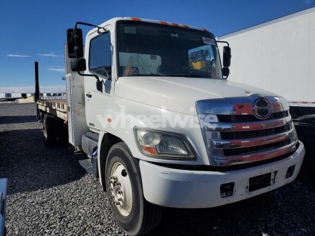 2013 HINO 268 FLATBED TRUCK (VIN 5PVNJ8JV4D4S55549) main photo