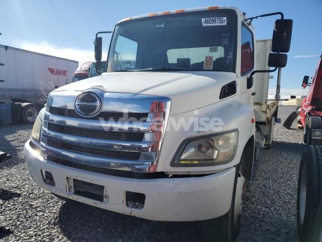 Photo 3 of 2013 HINO 268 FLATBED TRUCK (VIN 5PVNJ8JV4D4S55549)