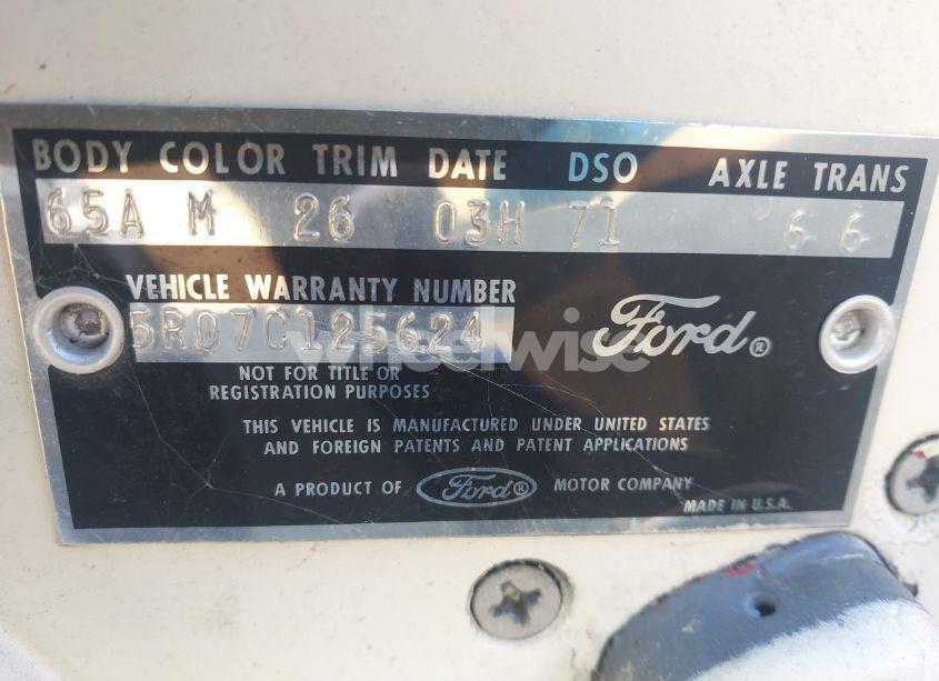 Photo 9 of 1965 Ford Mustang (VIN 5R07C125624)