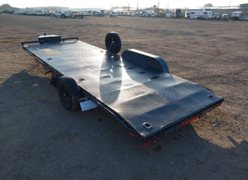 Photo 3 of 2021 Lamar Flatbed TRAILER (VIN 5RVCC2025MP097779)