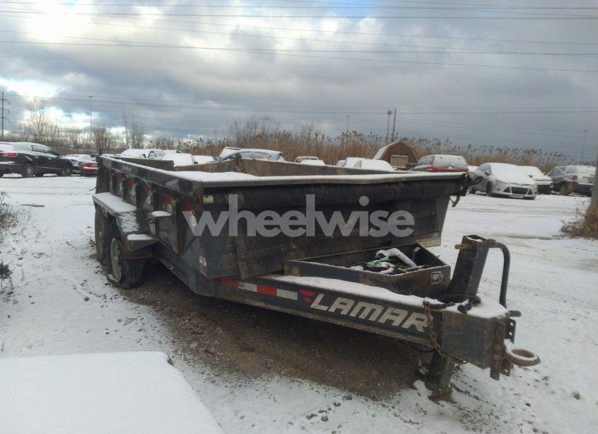 2022 Lamar 14' MINI DUMP TRAILER (VIN 5RVDL1421NP112658) main photo