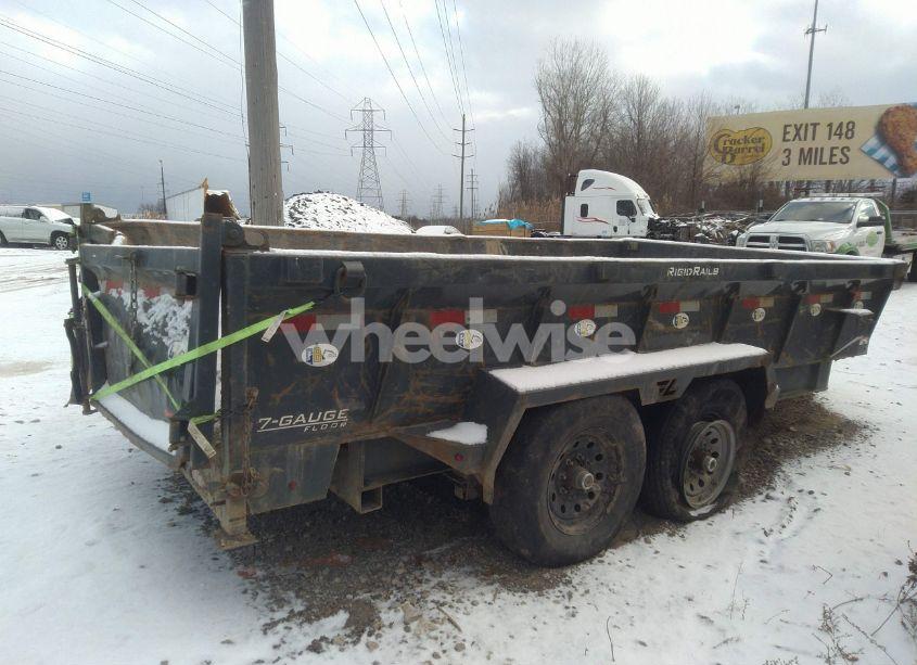 Photo 4 of 2022 Lamar 14' MINI DUMP TRAILER (VIN 5RVDL1421NP112658)