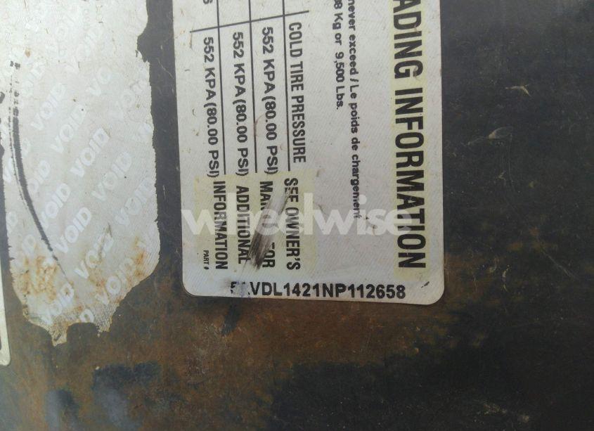 Photo 9 of 2022 Lamar 14' MINI DUMP TRAILER (VIN 5RVDL1421NP112658)