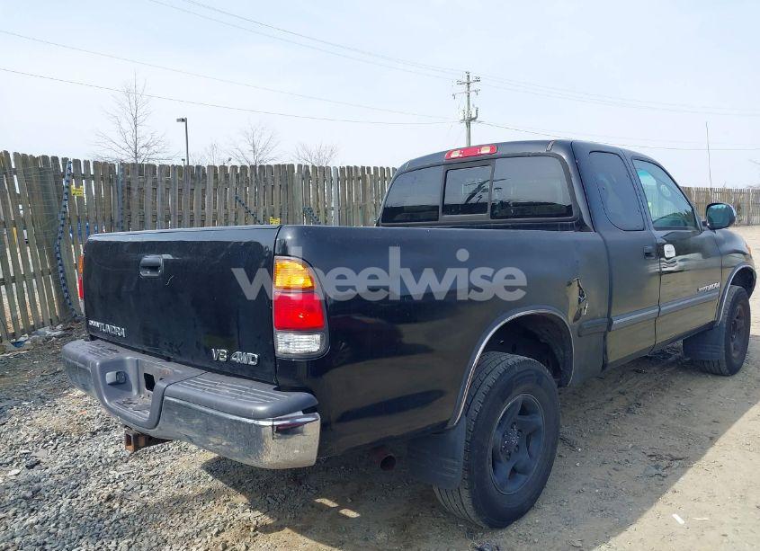 Photo 4 of 2000 Toyota Tundra SR5 V8 (VIN 5TBBT4410YS094778)