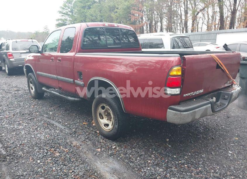 Photo 3 of 2002 Toyota Tundra SR5 V8 (VIN 5TBBT44112S226633)