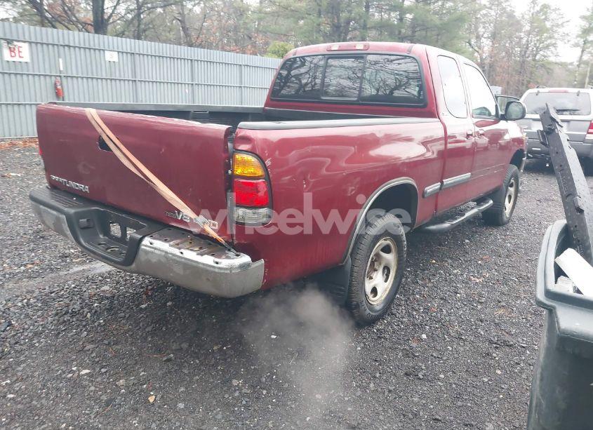 Photo 4 of 2002 Toyota Tundra SR5 V8 (VIN 5TBBT44112S226633)