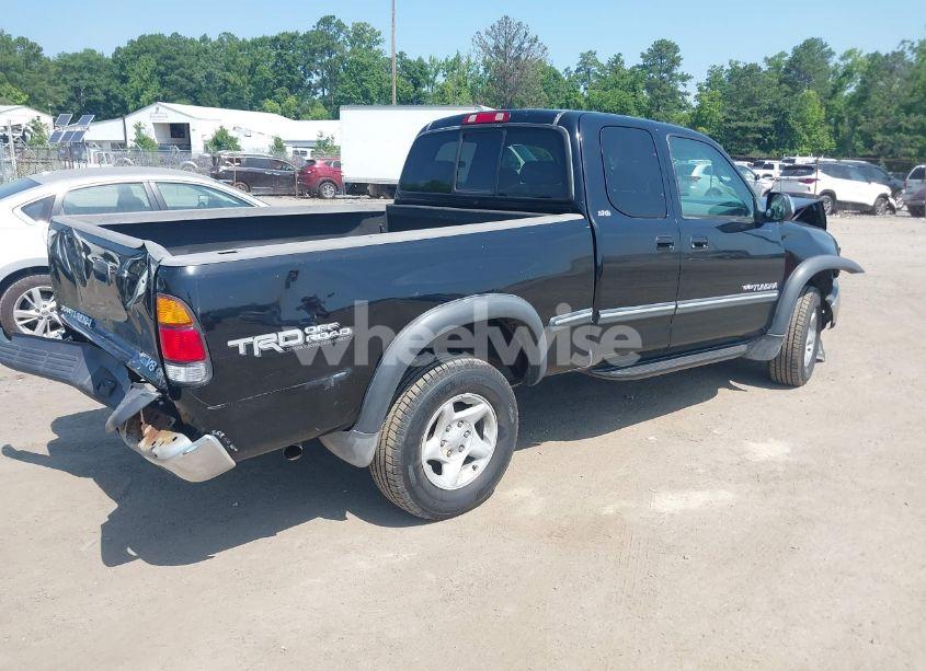 Photo 4 of 2002 Toyota Tundra SR5 V8 (VIN 5TBBT44112S299002)