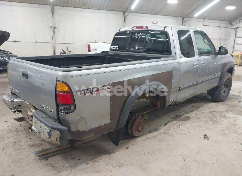 Photo 4 of 2001 Toyota Tundra SR5 V8 (VIN 5TBBT441215169714)