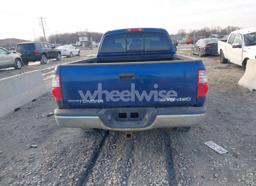 Photo 16 of 2005 Toyota Tundra SR5 V8 (VIN 5TBBT44125S466245)